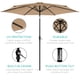 thumbnail image 5 of Sombrilla de patio Outdoor Market Best Choice, 10 pies con manivela, color Ta, 5 of 7