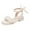 Beige, variant on Celivon Girls And Toddler Leather Sandals Kids Girl Pearl Bow Princess Dress Princess Little Big Kids Shoes Summer Casual Fashion Comfort