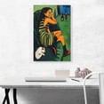 thumbnail image 2 of ARTCANVAS Female Artist 1910 Canvas Art Print by Ernst Ludwig Kirchner - Size: 26" x 18" (1.50" Deep), 2 of 9