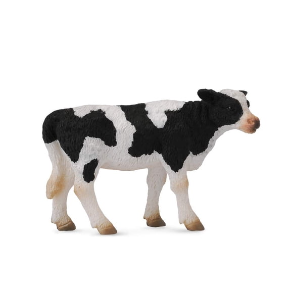 CollectA Farm Life Standing Friesian Calf Animal Figure 3 Inch Long 1.8 Inch High