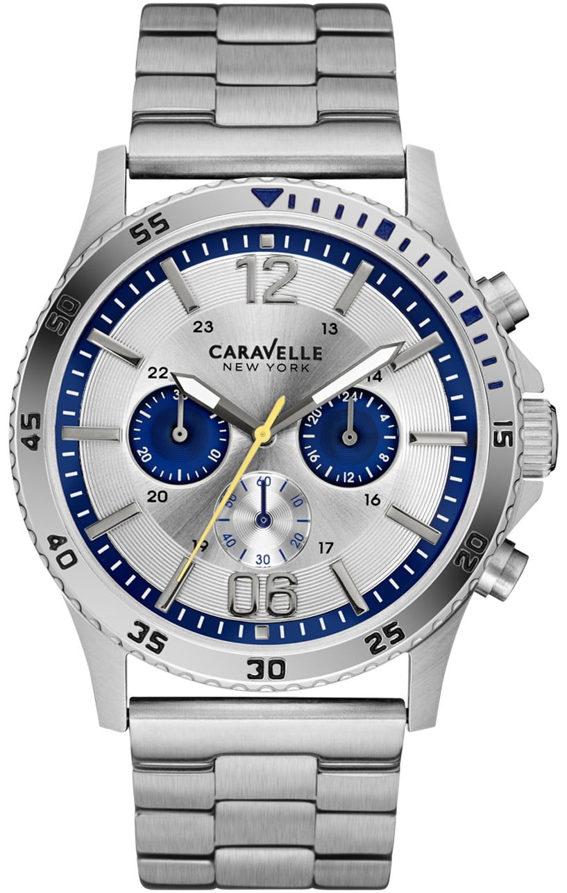 CARAVELLE Designed by Bulova - Caravelle Men's Chronograph Stainless