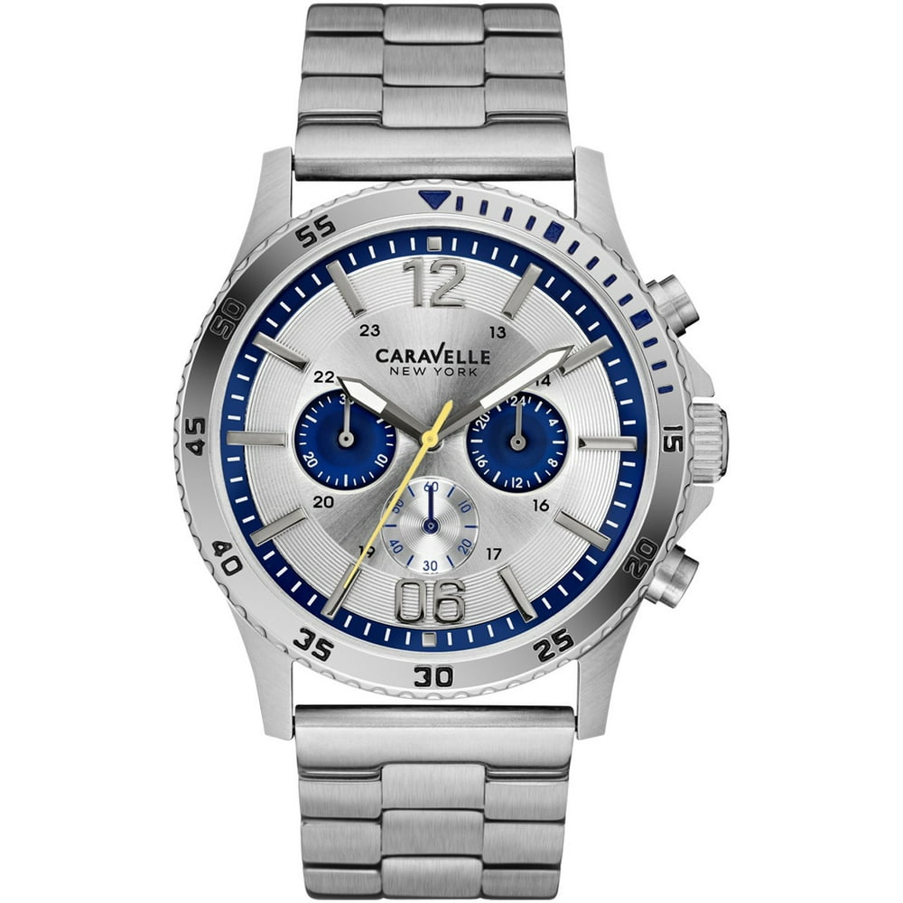 CARAVELLE Designed by Bulova Caravelle Men's Chronograph Stainless