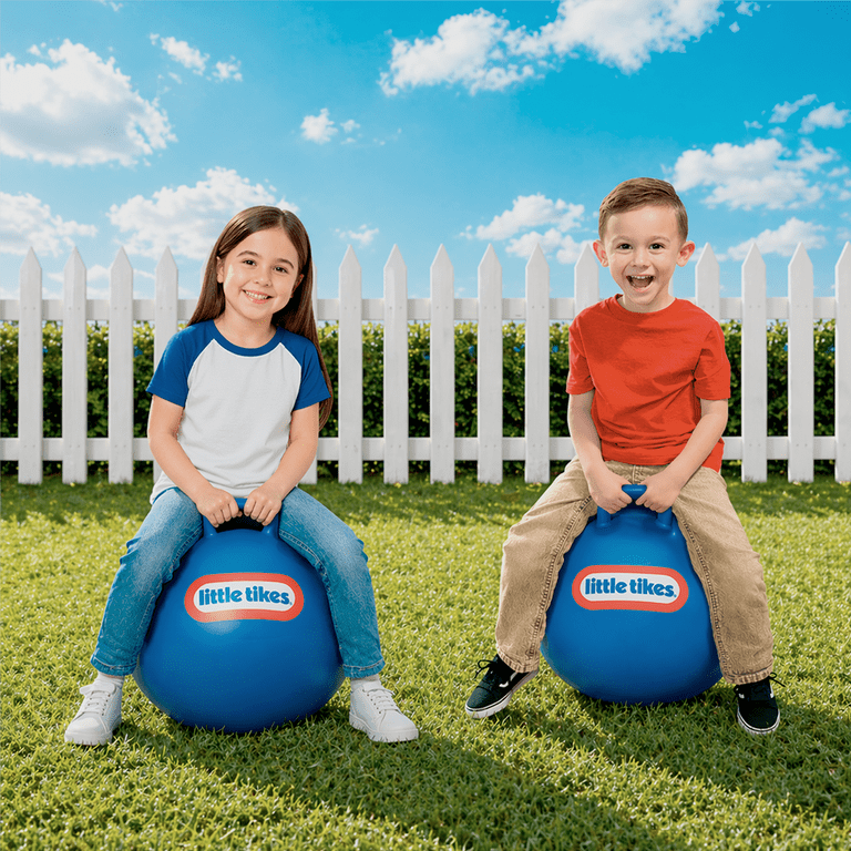 Little Tikes Blue Hopper Inflatable Bouncy Ride-On Toy for Kids