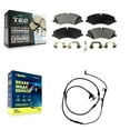thumbnail image 1 of TEC Front Ceramic Disc Brake Pads and Wear Sensors Kit for Car Land Rover Range Sport with Brembo KTW-100176, 1 of 10
