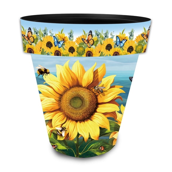 Briarwood Lane Sunflower Dance Large Planter