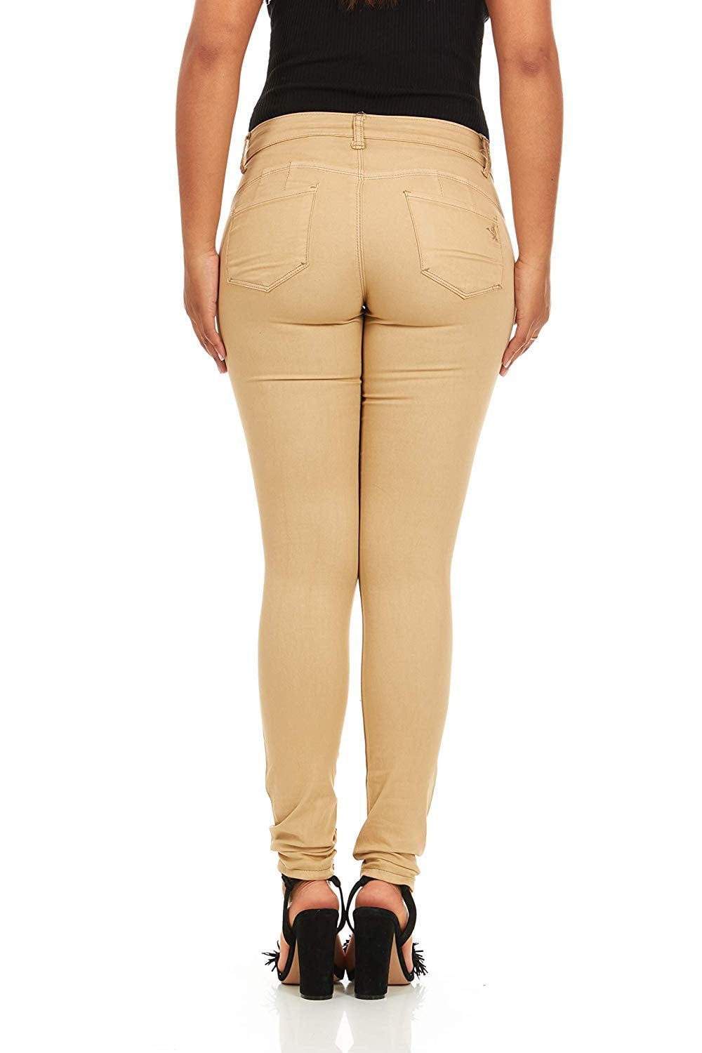 plus size tan jeans