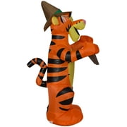 Gemmy Airblown Inflatable Harvest Tigger Disney , 3.5 ft Tall, Orange