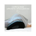 thumbnail image 2 of 1pc Inflatable Wedge Pillow Lightweight and Portable Inflatable Triangle Pillow Multi purpose Pad Body Pillow black, 2 of 9