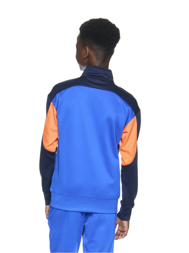 AND1 Boys Athletic Full Zip Jacket Size 4-18 Fleece Sports