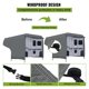 thumbnail image 4 of Restored VEVOR RV Cover, 10'-12' Travel Trailer RV Cover, a prueba de viento RV y Trailer Cover, extra gruesa 4 capas Durable Camper Cover, impermeable Ripstop Anti-UV para RV Motorhome (Refurbished), 4 of 9