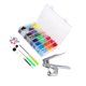 thumbnail image 4 of Juego de alicates de sujeción de botón a presión de 24 colores, bolsas de ropa, baberos, botones a presión de resina DIY, con herramienta de presión, 4 of 6