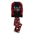 thumbnail image 6 of LuLiaMenton Matching Christmas Outfits Pajamas Set Funny Couples Holiday Pjs, Men 2XL, 6 of 7