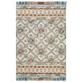 thumbnail image 2 of SAFAVIEH Blossom Jocelyne Geometric Area Rug, Ivory/Blue, 4' x 6', 2 of 7
