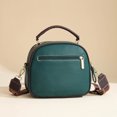 thumbnail image 5 of HGIEYS Vintage Leather Saddle Bag Purse for Women Small Tote Bag with Compartments Trendy Crossbody Purses for Women, 5 of 9
