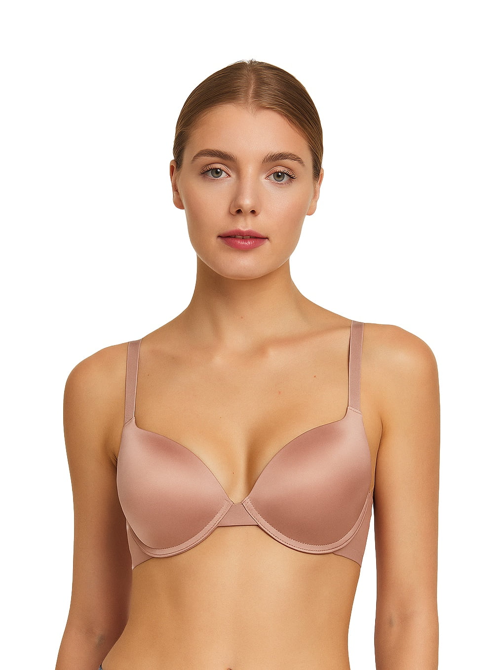 Women Bras 6 Packs T-Shirt Bras Full Coverage Comfortable Everyday Wear Size A to DDD Cups Bra 44DDD (X8601)