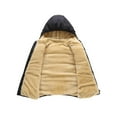thumbnail image 4 of Kiijoy Toddler Boys Puffer Vest Solid Color Sleeveless Hooded Jacket, Sizes 4-5, 4 of 7