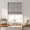 Light grey, variant on Everyday Celebration 100% Blackout Roman Shade-Belgian Linen Look Polyester Fabric, 34x64" Off white