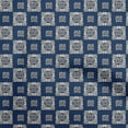 thumbnail image 1 of oneOone Cotton Poplin Navy Blue Fabric Block Craft Projects Decor Fabric Printed By The Yard 56 Inch Wide-XS, 1 of 5