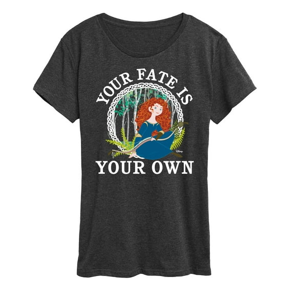Disney Brave - Merida Your Fate Is Your Own - Women's Short Sleeve Graphic T-Shirt