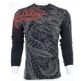 thumbnail image 5 of ARCHAIC BY AFFLICTION Men's T-Shirt Dragon Rage Biker MMA, 5 of 7