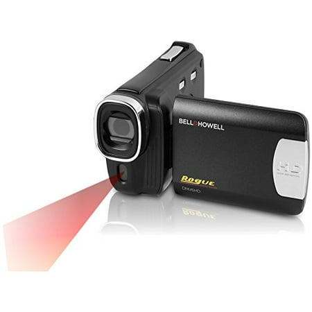 BELL & HOWELL ELBDNV6HDBKB Bell+Howell DNV6HD-BK Rogue Infrared Night Vision Camcorder with 1080p HD and 20 MP Resolution Video Camera with 3.0-Inch LCD (Black)