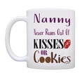 thumbnail image 2 of ThisWear Nanny Grandma Gifts Nanny Never Runs Out of Cookies Nanny Gifts Funny Coffee Mug, 2 of 4