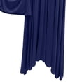 thumbnail image 5 of Wenini Women’s Solid Color Short Sleeve Casual Loungewear Set with Draped Top Loose Skirt Plus Size Pajama Set, 5 of 5