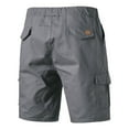 thumbnail image 5 of IROINNID Men's Summer Elastic Waist Cargo Loose Bermuda Shorts, 5 of 5