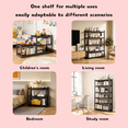 thumbnail image 4 of 78"H ×18"D Kitchen Rack Shelf,Organizer Heavy Duty Metal Shelving,5 Tier Shelving Unit Bakers Rack With Storage Pantry Shelf,3000 Lbs Industrial Kitchen Storage Organization Free Standing 36"W, 4 of 9