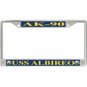 USS Albireo AK-90 License Plate Frame