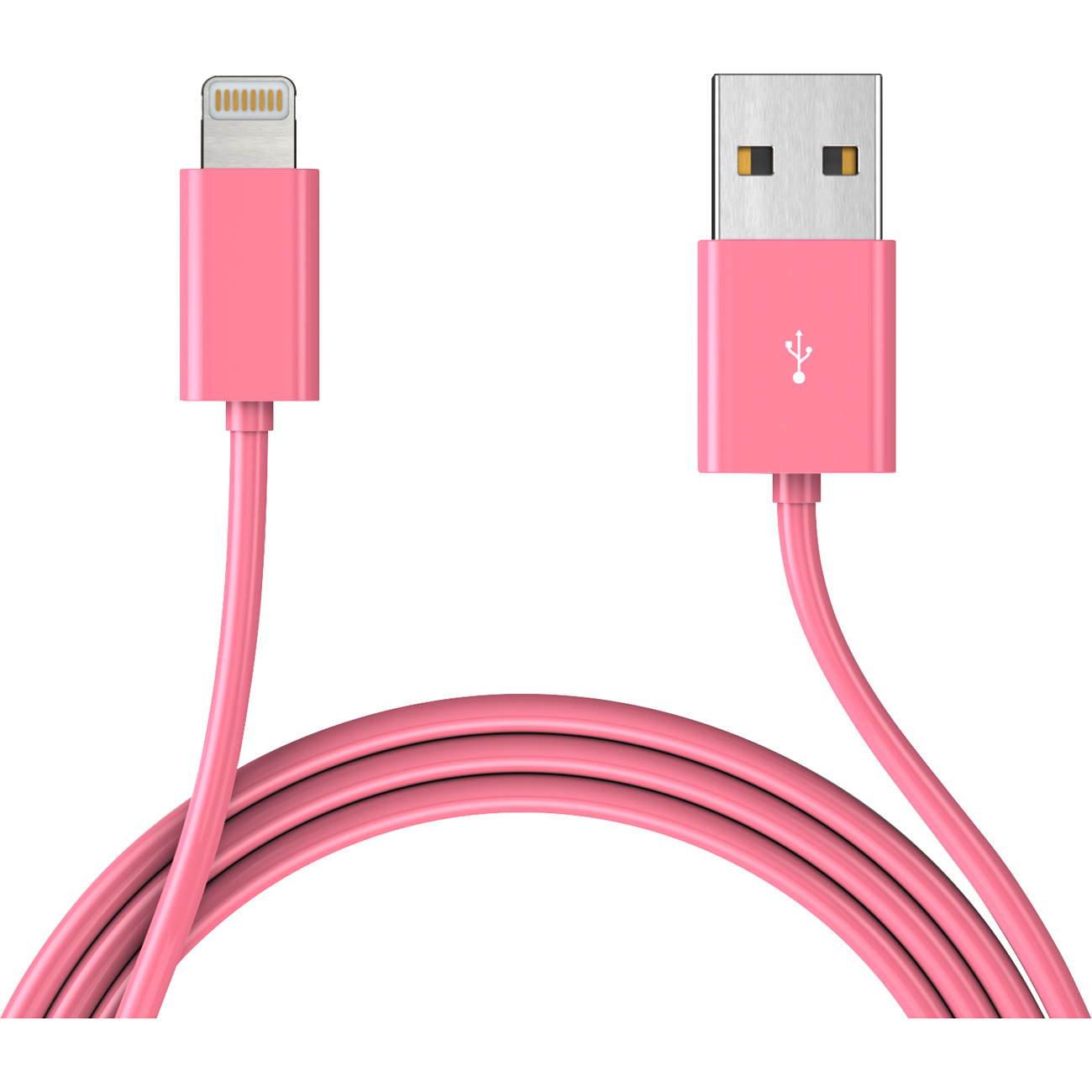 TAMO MFi Premium Lightning USB Cable, Pink, 6ft