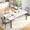 brown, variant on 79 in Large Industrial Dining Room Table for 6-8 People Rectangular Wood Kitchen Table Modern Farmhouse Dining Table Kitchen Dining Room Table with Heavy Duty Metal Legs forKitchen Living Room