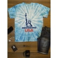 thumbnail image 3 of Independence Statue Of Liberty Tie Dye Cyclone Men -Image by Shutterstock, Male Small, 3 of 4