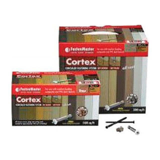 Fastenmaster 5917471 Cortex 2.75 in. Torx TTAP Étoile Tête Winchester Acier Inoxydable Gris Fixation Plate-Forme Cachée - 224 par Boîte