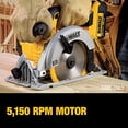 thumbnail image 2 of Sierra Circular Inalámbrica Dewalt Dcs393 color Amarillo 20v 6-1/2 Pulgadas DeWalt DCS393, 2 of 2