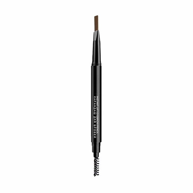 Double Headed Automatic Eyebrow Pencil Sweat Non Dizzy Dye Makeup Powder One Line Eyebrow with Eyebrow Brush 3g