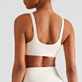 thumbnail image 4 of Sujetador para correr, sujetador deportivo para mujer, ropa interior atlética, chaleco deportivo con cuello cuadrado, hecho a medida para la perfección, 4 of 6