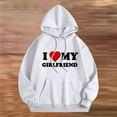 thumbnail image 2 of Puliio I Love My Girlfriend Hoodies For Men Love Heart Print Long Sleeve Valentines Day Hooded Sweatshirt Sweater Pullover Tops Cute Funny Gifts Clothes, 2 of 3