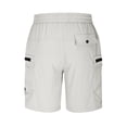 thumbnail image 5 of Fiudx Pantalone Cortos para Hombre, Transpirables, Informales, con Cintura Elástica, para Senderismo y Viajes, para Un Estilo de Vida Activo y con Tejido Suave., 5 of 5