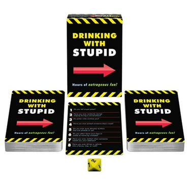 Kheper Games Drinking with Stupid Card Games, Adult Fun, 550 Questions