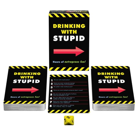 Kheper Games Drinking with Stupid Card Games, Adult Fun, 550 Questions