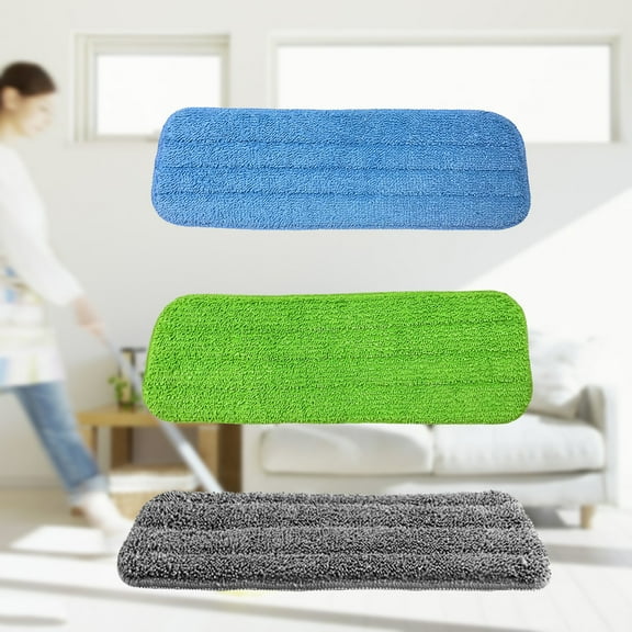 Raindrops 3Pcs Cloth Mop Cloth for Floor Cleaning and Durable Use