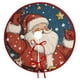 thumbnail image 2 of Adornos navideños, adornos navideños, regalos navideños, falda para árbol de Navidad, decoración para fiestas navideñas, delantal para base de árbol, decoraciones para festivales., 2 of 6