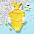 thumbnail image 2 of URMAGIC Kids Girls Cute Duck Bathing Suit One Pieces Ruffles Swimsuit,18M-6T, 2 of 5