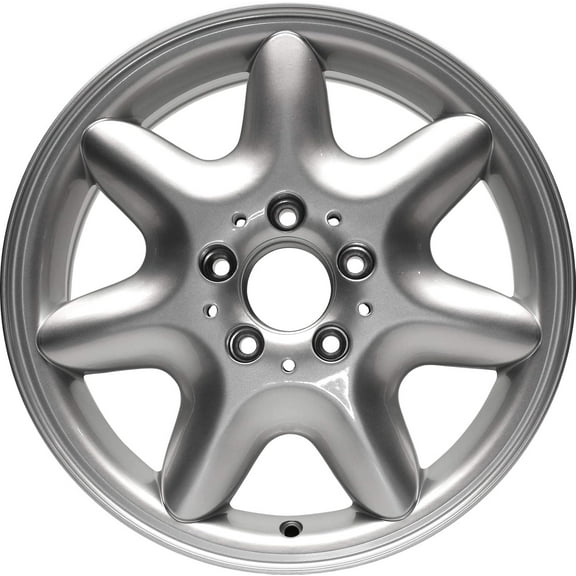 New Aluminum Whee Rim 16 Inch Fits 2001-2004 Mercedes C Class 16X7 5 x 112mm 7 Spoke