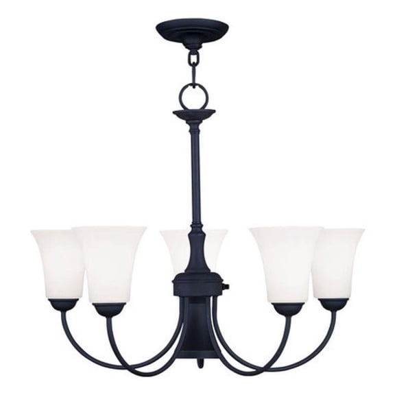 Beaumont Lane 6 Light Chandelier in Black