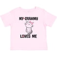thumbnail image 3 of Inktastic Grammy Loves Me Girls Kitty Girls Baby T-Shirt, 3 of 5