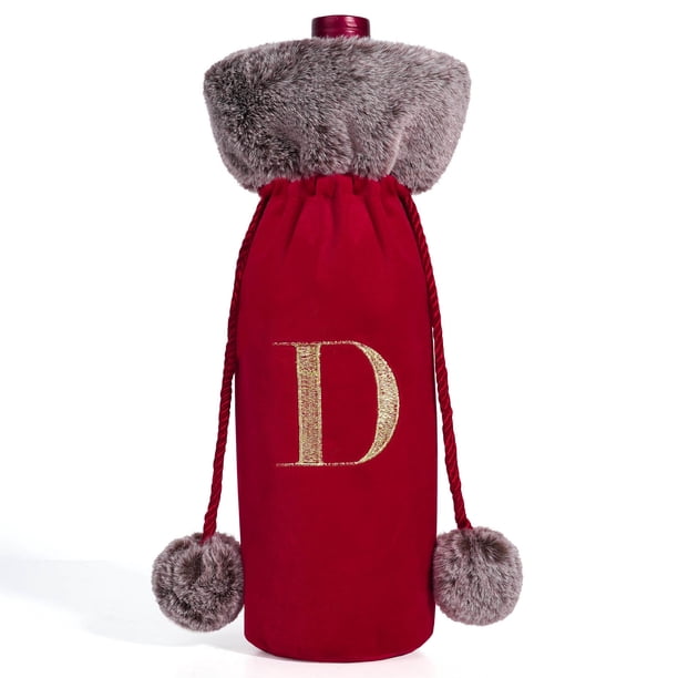 mfyjkho Juego De Botellas De Vino Decorativas Con Fundas De Letras Para Decorar El Comedor, 26 Piezas