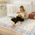 thumbnail image 2 of Balacho Traditional Farmhouse Floral Indoor Beige Area Rug for Living Room, 6' x 9', 2 of 7