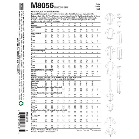 IrisMcCalls - Misses Sleepwear-8-10-12-14-16